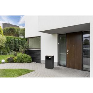 Produktbild für Aschenbecher VAR B42R, 3092, anthrazit, für Outdoor