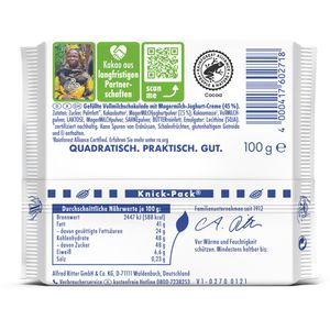 Produktbild für Tafelschokolade Ritter-Sport Joghurt