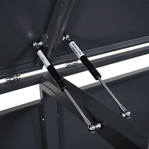 Produktbild für Mülltonnenbox Phoenix GB2213AWK, Metall
