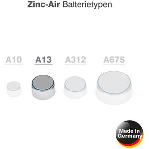 Produktbild für Hörgerätebatterie Camelion ZincAir A13