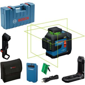 Kreuzlinienlaser Bosch 0601065501, GLL 80-33 G, 3 x 360°