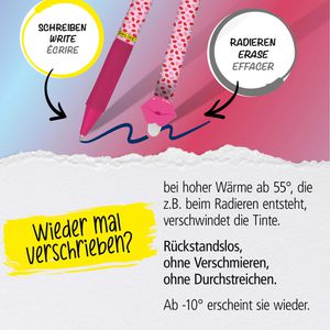 Produktbild für Gelschreiber Online magiXX Fun Love &amp; Peace, 70190, radierbar