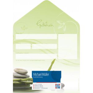 Produktbild für Gutscheinkarte notizblock24 Asia Wellness 19 x 9cm