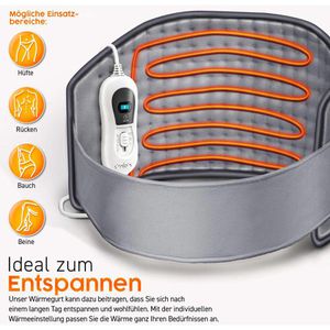 Produktbild für Heizgürtel Sinnlein 1211-001, grau