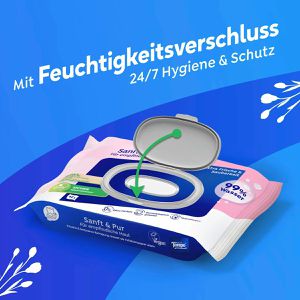 Produktbild für Feuchtes-Toilettenpapier Tempo Sanft &amp; Pur