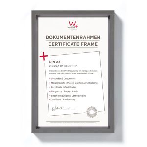Produktbild für Bilderrahmen walther-design Steel Style ES130D, A4