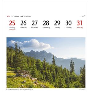 Produktbild für Abreißkalender Harenberg 2105500, Alpen Sehnsuchtskalender