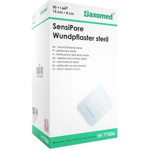 Produktbild für Pflaster Saxomed SensiPore, 50 Strips