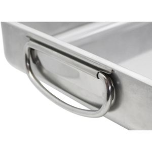 Produktbild für Auflaufform ELO 53435, silber, aus Edelstahl