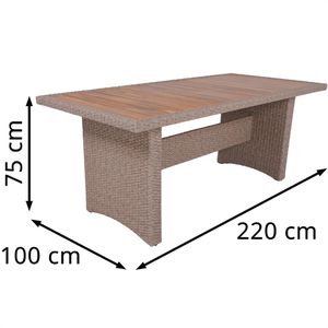 Produktbild für Gartentisch Garden-Pleasure BRAGA, Akazienholz