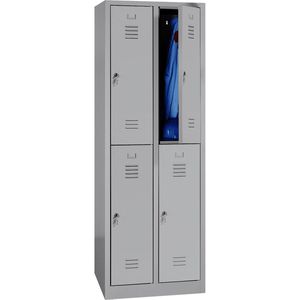 Produktbild für Spind G-Office WRC/4.19560, lichtgrau