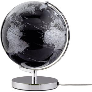 Produktbild für Globus TROIKA Terra Light Schwarz / Silber, Ø 25cm