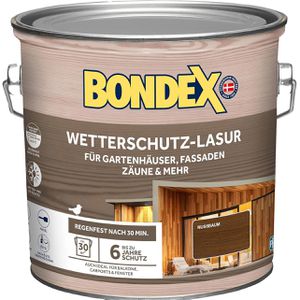 Produktbild für Holzlasur Bondex Wetterschutz-Lasur, 2,5l