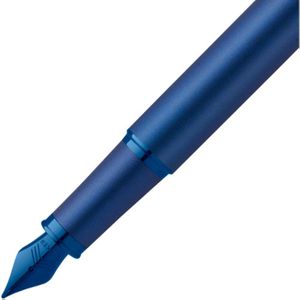 Produktbild für Füller Parker IM Monochrome Blue PVD, Feder M