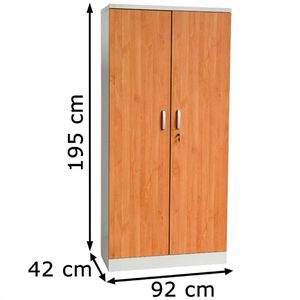 Produktbild für Aktenschrank G-Office FLC/WD.19, aus Metall / Holz