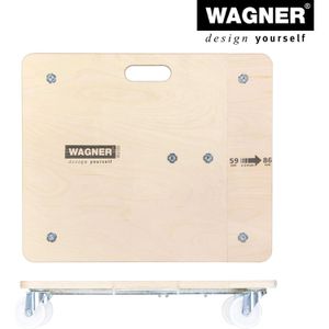 Produktbild für Möbelroller Wagner-System MM1332, Kunststoffrollen