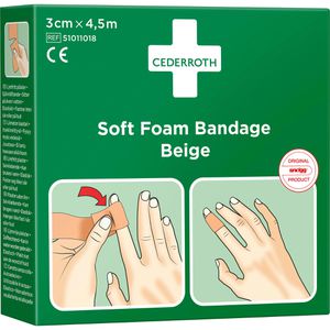 Produktbild für Pflaster Cederroth Soft Foam Bandage, 1 Rolle