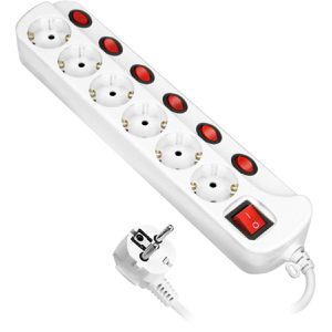 Produktbild für Steckdosenleiste Orno AE13162, mit 1,5m Kabel