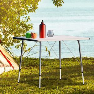 Produktbild für Klapptisch CASARIA 101446, Holz, höhenverstellbar