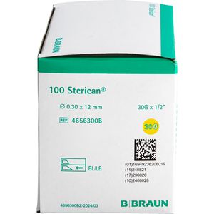 Produktbild für Kanülen B.Braun Sterican, 100 Stück