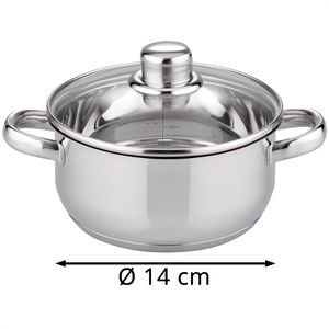Produktbild für Topfset ELO 22005 Galactica, Edelstahl