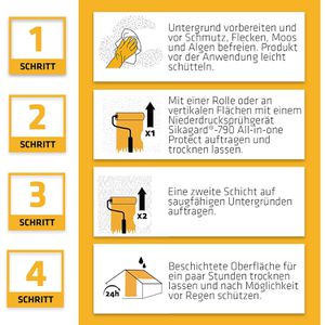 Produktbild für Steinimprägnierung Sika Sikagard 790 ca. 30m²