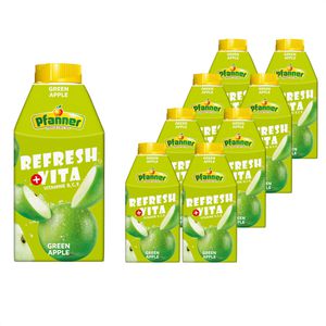Produktbild für Saft Pfanner Refresh + Vita, Green Apple
