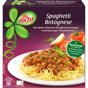 Produktbild für Fertiggericht Du-darfst Spaghetti Bolognese