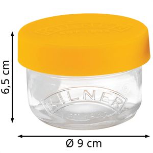 Produktbild für Vorratsglas Kilner 0025.024 Snackgläser, mit Silikondeckel