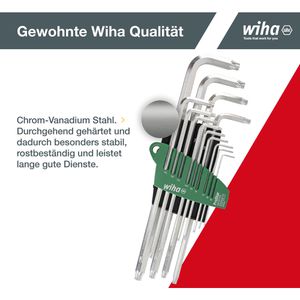 Produktbild für TX-Winkelschlüssel Wiha 366SZ13TS ProStar, 39104