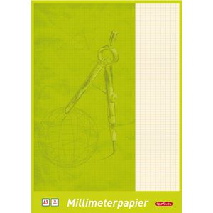 Millimeterpapier Herlitz 690305, A3