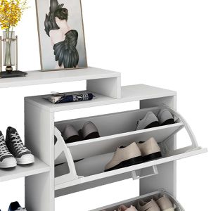 Produktbild für Schuhschrank Vicco Tobias, weiß