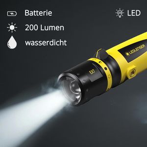 Produktbild für Taschenlampe Ledlenser EX7, LED, mit Batterie