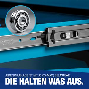 Produktbild für Werkzeugwagen NTG WZW.3090, bestückt