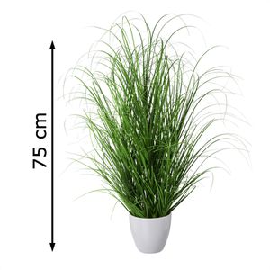 Produktbild für Kunstpflanze Creativ-green Grasbusch