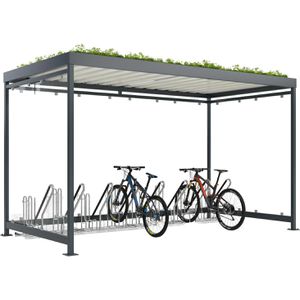 Fahrradunterstand WSM Pro Köln Bike K4 4702 XBF, anthrazit