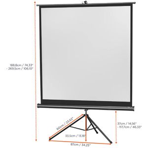 Produktbild für Beamer-Leinwand Celexon Economy