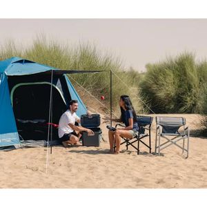 Produktbild für Campingstuhl Coleman Deck Chair, grau, bis 113 kg