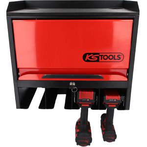 Produktbild für Werkzeugschrank KS-Tools eMONSTER, Metall, schwarz / rot