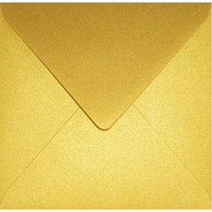 Briefumschläge Netuno Aster Metallic, quadratisch