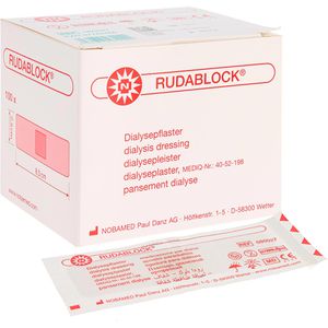 Pflaster Nobamed Rudablock Injektion, 100 Strips