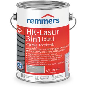 Produktbild für Holzlasur Remmers HK-Lasur 3in1 Grey-Protect plus, 2,5l
