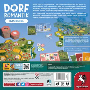 Produktbild für Brettspiel Pegasus-Spiele Dorfromantik - Das Duell
