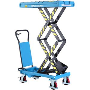 Produktbild für Hubtisch HanseLifter SPSR300 + Rollenbahn, fahrbar