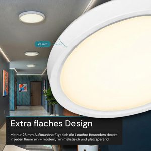 Produktbild für LED-Panel Luxula LX300215, weiß, Ø 30 cm