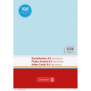 Produktbild für Karteikarten Brunnen 102250030, A5