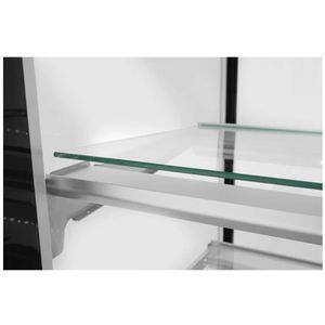 Produktbild für Kühlvitrine Arktic 233450, silber