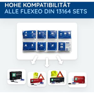 Produktbild für Erste-Hilfe-Nachfüllset Flexeo für Auto