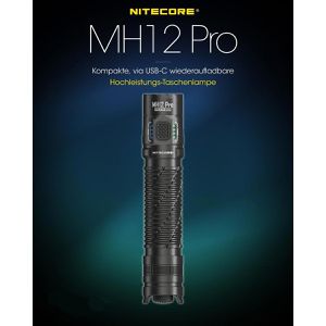 Produktbild für Taschenlampe Nitecore MH12PRO LED aufladbar