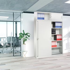 Produktbild für Aufsatzschrank CP-Möbel Acurado C2000, lichtgrau